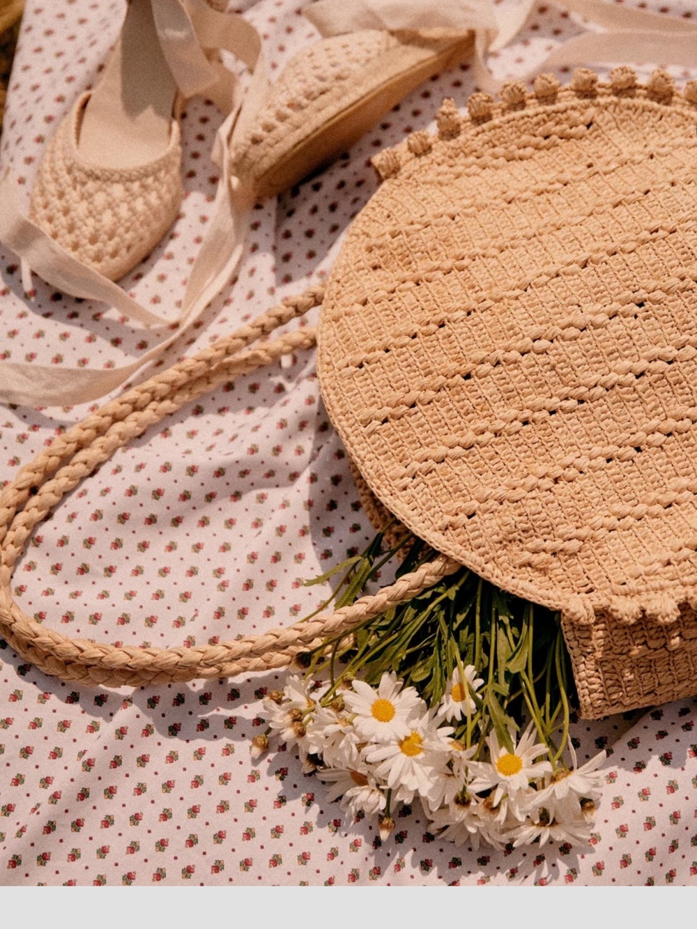 EUC - Sezane June Raffia bag - Picture 2 of 15